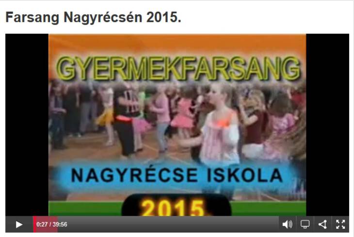 Farsang Nagyrcsn 2015