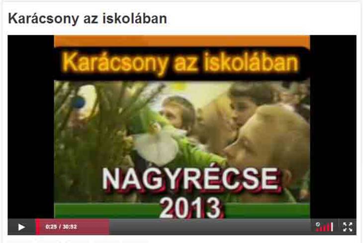 Karcsony az iskolban 2013
