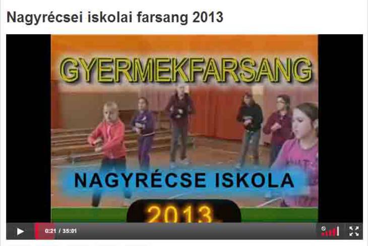 Nagyrcsei iskolai farsang 2013